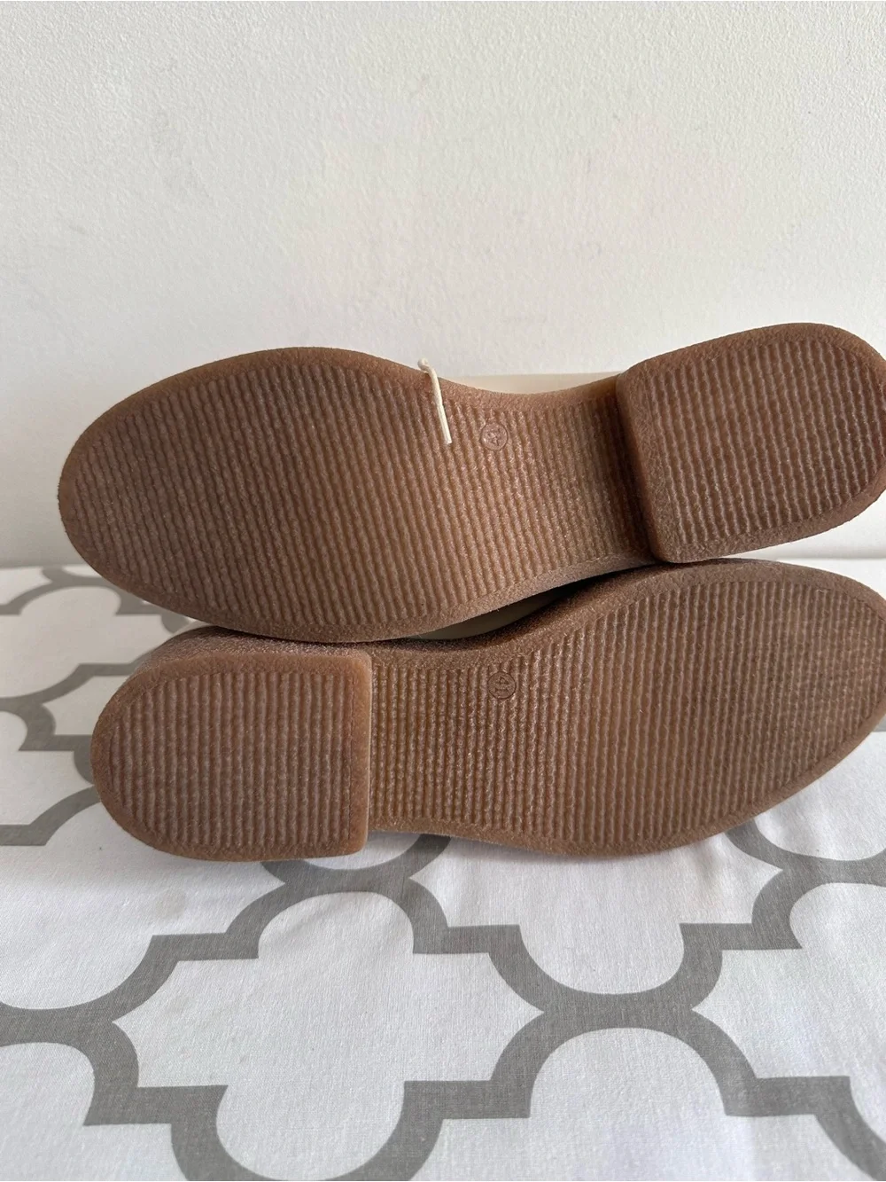 KOIO Cream Leather Lace-Up Platform Shoes